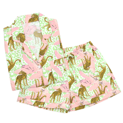 Tropical Leopard Pajama Set, 8 Oak Lane - RSVP Style