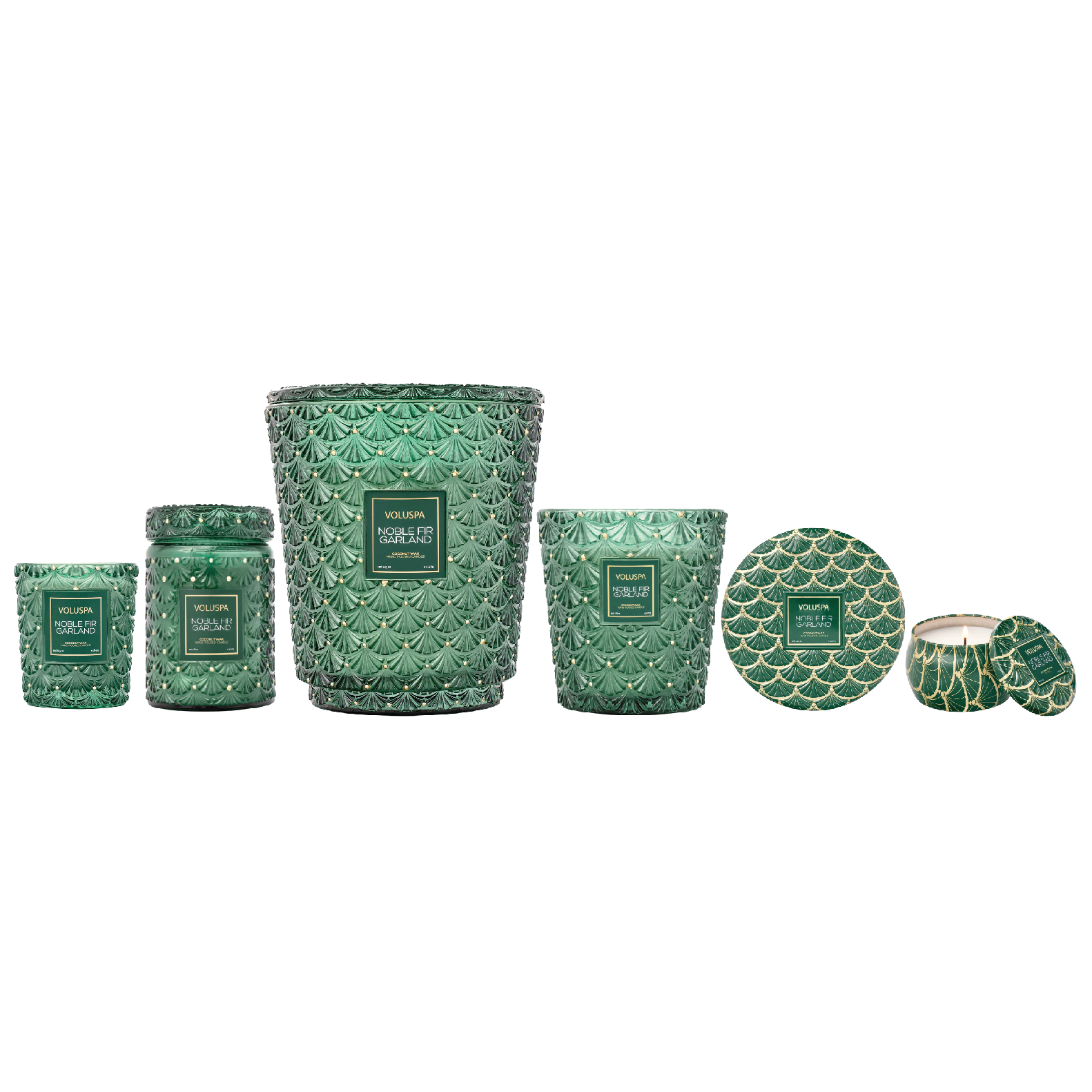 Noble Fir Garland Collection, Voluspa - RSVP Style Noble Fir Garland Collection, Voluspa - RSVP Style