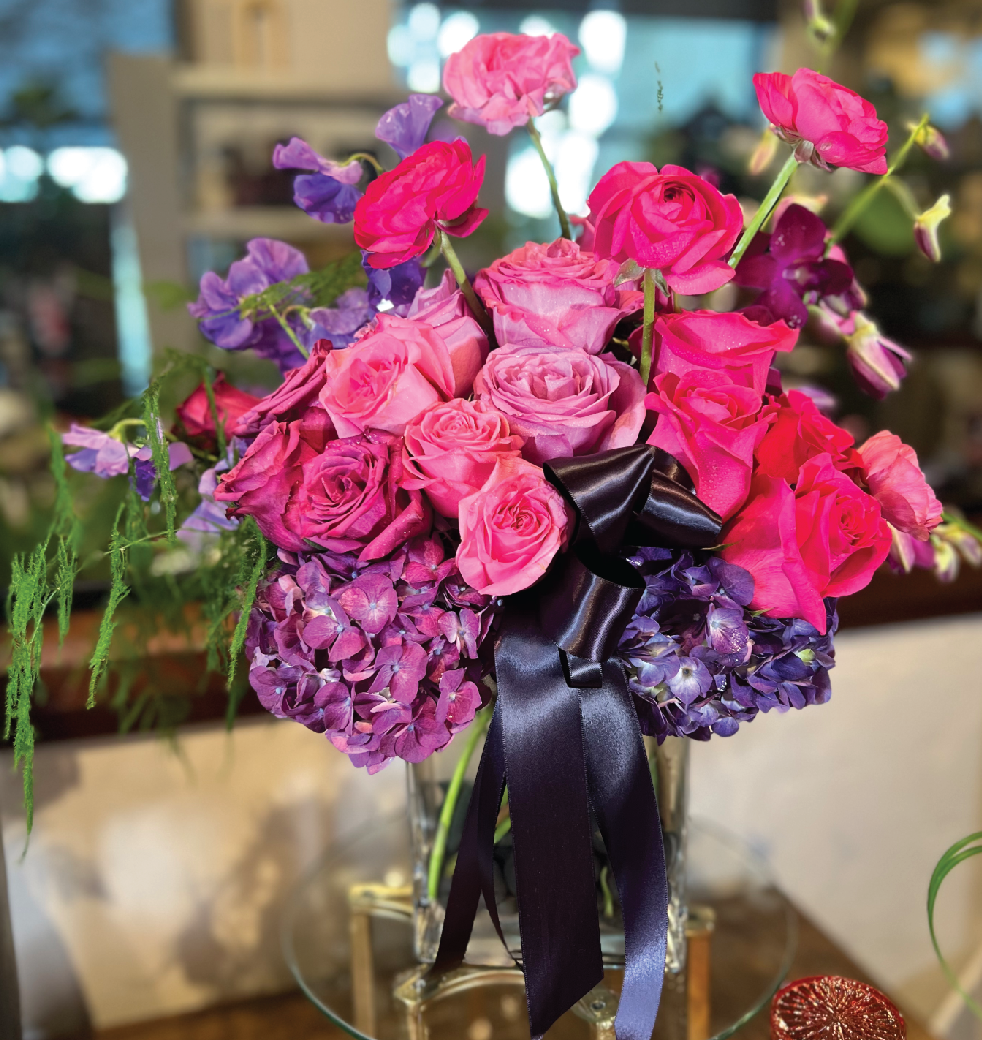 Purple Perfection, Stems at the Palatine - RSVP Style