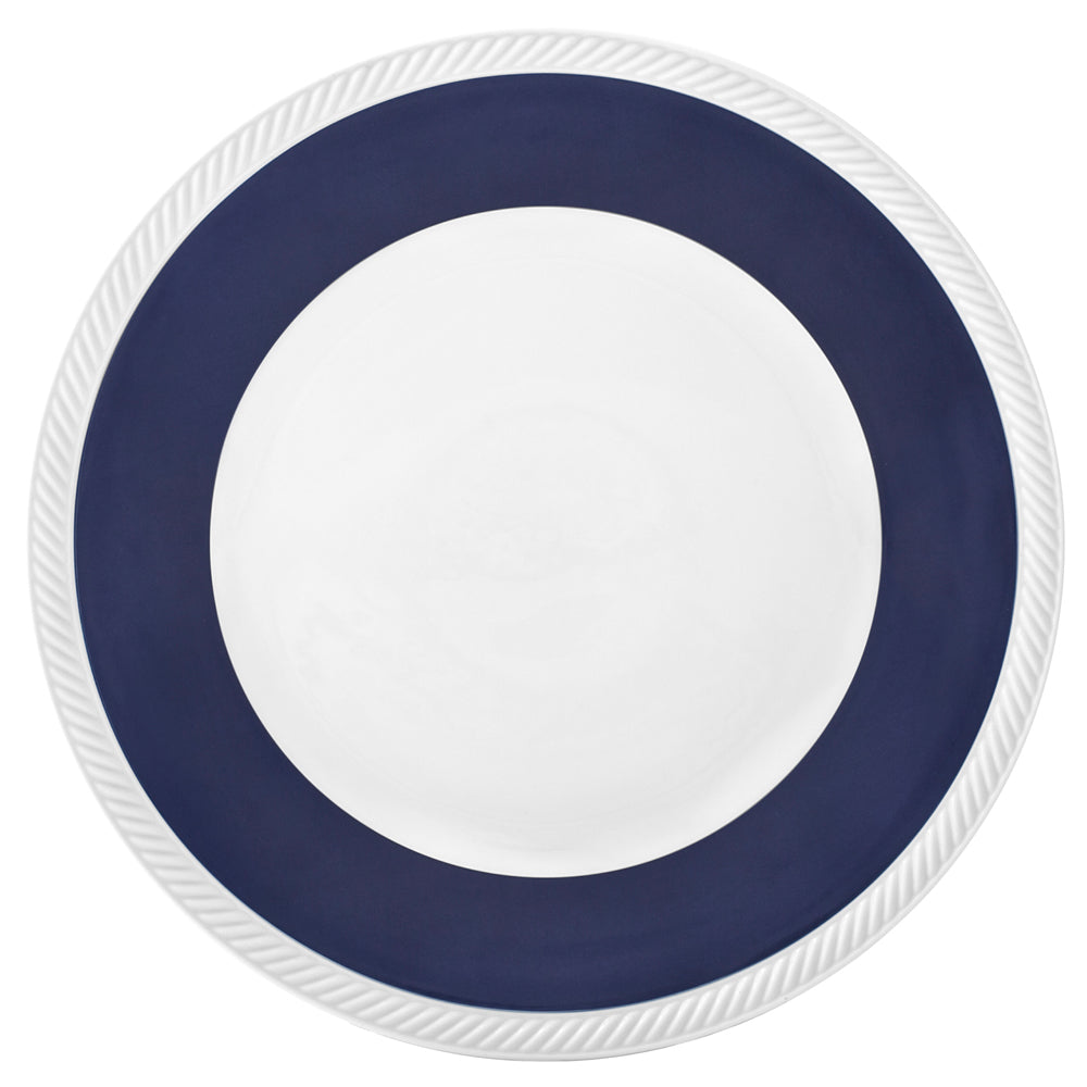 Twist Midnight Dinner Plate - RSVP Style Twist Midnight Dinner Plate - RSVP Style