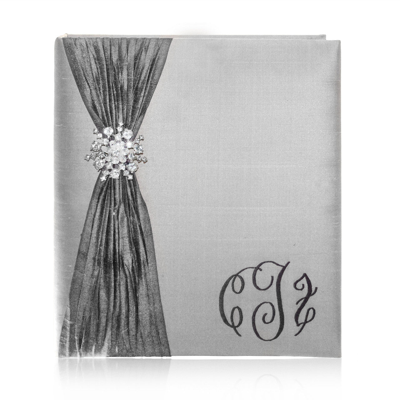 8" x 10" Custom Photo Album Silver - RSVP Style 8" x 10" Custom Photo Album Silver - RSVP Style