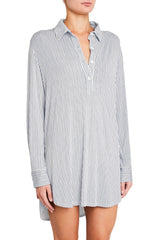 Eberjey Nordic Stripes Boyfriend Sleep Shirt - RSVP Style Eberjey Nordic Stripes Boyfriend Sleep Shirt - RSVP Style