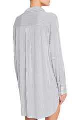 Eberjey Nordic Stripes Boyfriend Sleep Shirt - RSVP Style Eberjey Nordic Stripes Boyfriend Sleep Shirt - RSVP Style