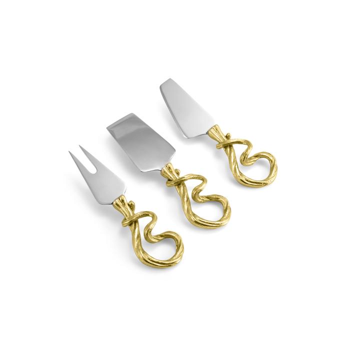 Vine Cheese Knife Set - RSVP Style Vine Cheese Knife Set - RSVP Style