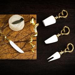 Vine Cheese Knife Set - RSVP Style Vine Cheese Knife Set - RSVP Style