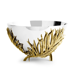 Palm Centerpiece Bowl, Michael Aram - RSVP Style Palm Centerpiece Bowl, Michael Aram - RSVP Style