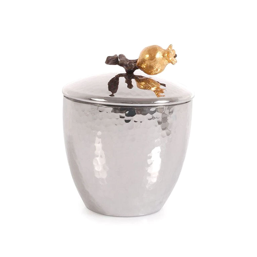 Pomegranate Sugar Pot with Spoon - RSVP Style Pomegranate Sugar Pot with Spoon - RSVP Style