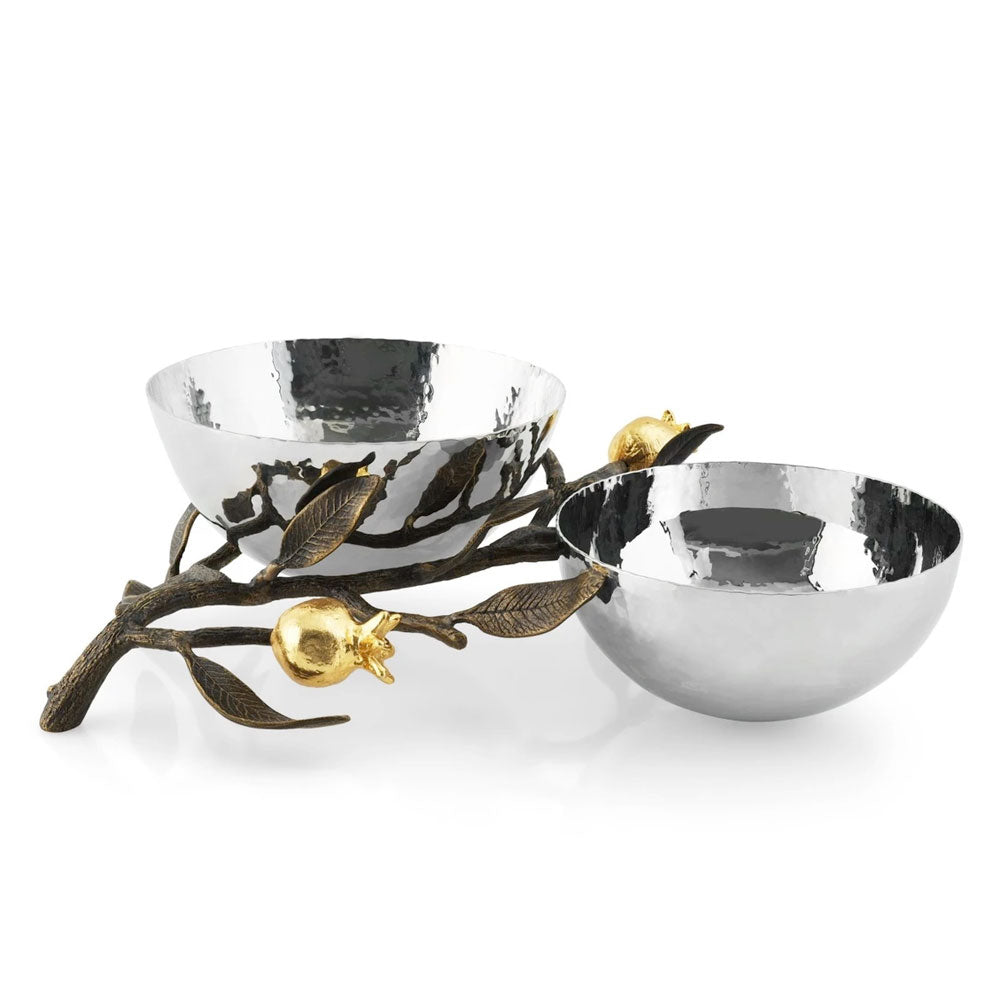 Pomegranate Double Dish - RSVP Style Pomegranate Double Dish - RSVP Style