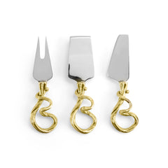 Vine Cheese Knife Set - RSVP Style Vine Cheese Knife Set - RSVP Style