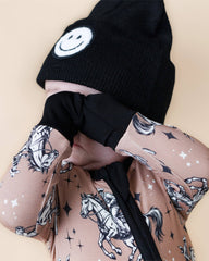 Bamboo Western Baby Zip Romper | Desert Cowboy, Lucky Panda Kids - RSVP Style
