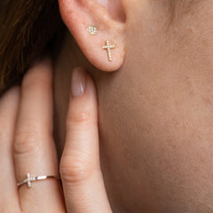 Cross Wrap Gold & Diamond Ring, Sydney Evan - RSVP Style