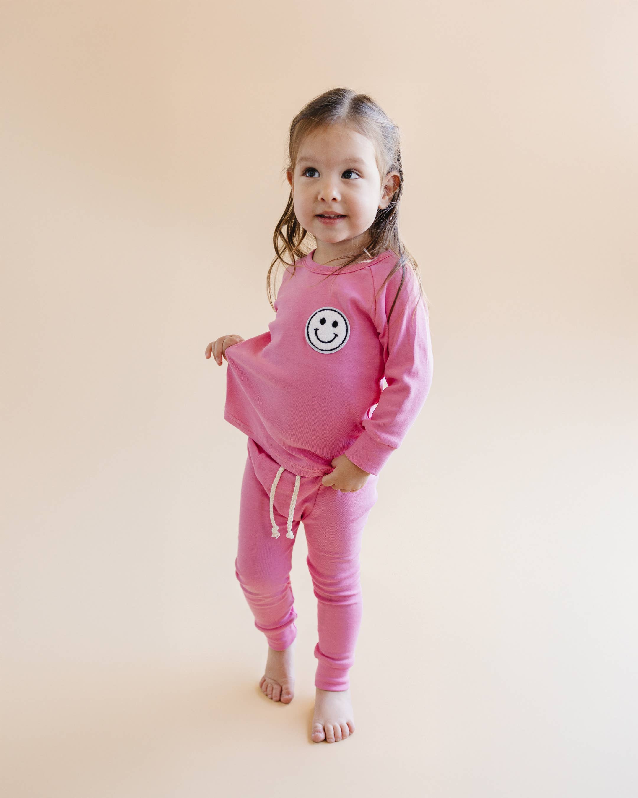 Smiley Bubble Gum Lounge Set, Lucky Panda Kids - RSVP Style
