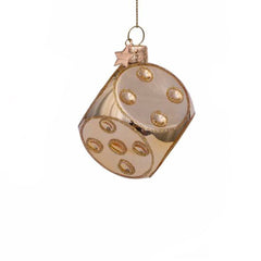 Gold Dice Ornament, VONDELS - RSVP Style