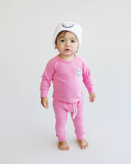 Smiley Bubble Gum Lounge Set, Lucky Panda Kids - RSVP Style
