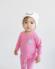 Smiley Bubble Gum Lounge Set, Lucky Panda Kids - RSVP Style