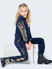 Flip Sequin Stripe Lounge Set, Hannah Banana - RSVP Style