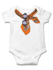 Designer Scarf Baby Onesie, RSVP Style - RSVP Style