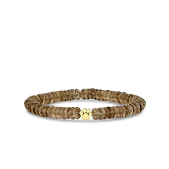 Paw Charm Smokey Quartz Bracelet, Sydney Evan - RSVP Style
