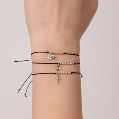 Cross Cord Bracelet, Sydney Evan - RSVP Style