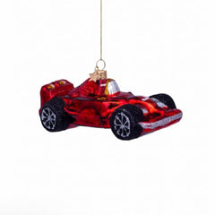 Red Racing Car Ornament, VONDELS - RSVP Style