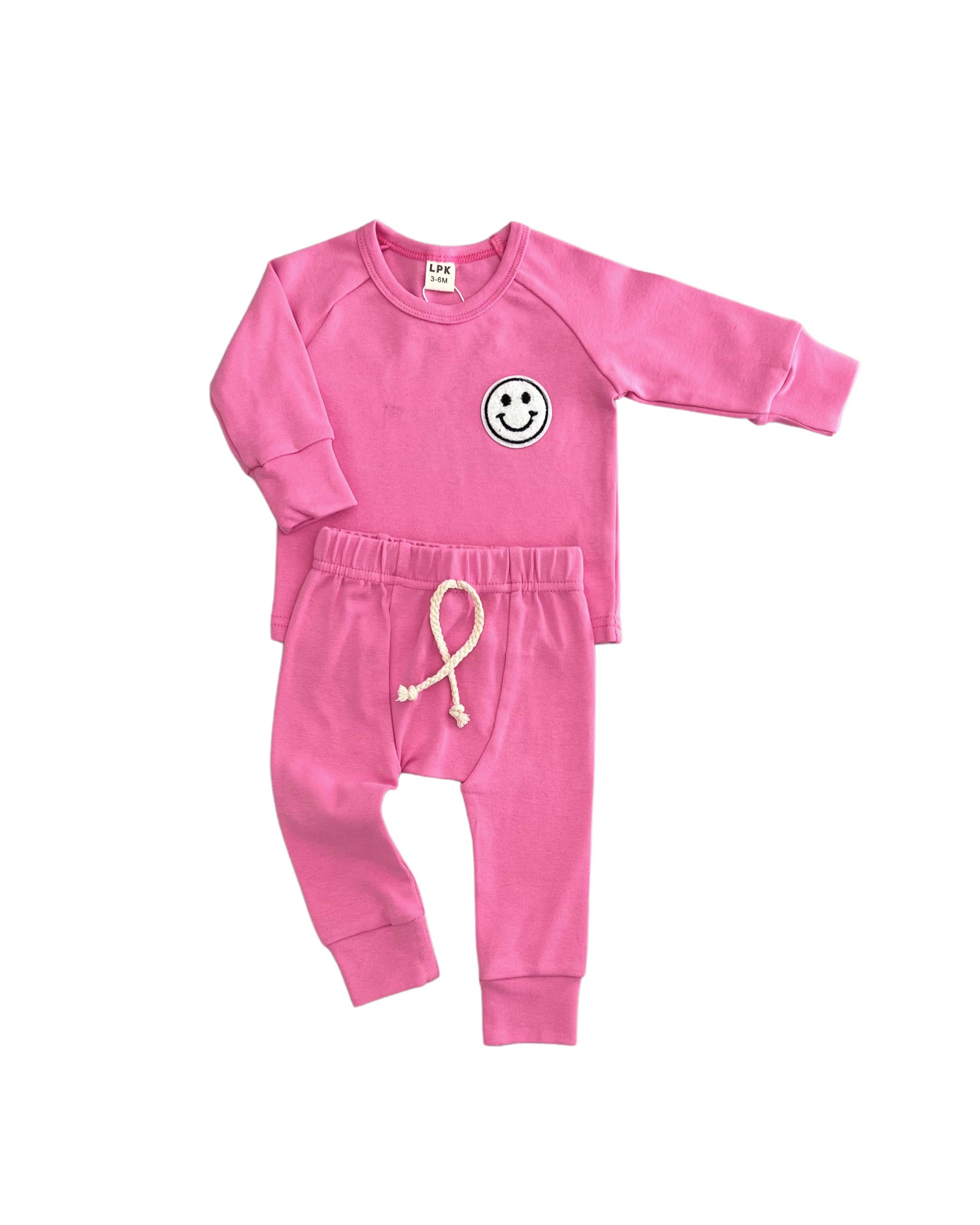 Smiley Bubble Gum Lounge Set, Lucky Panda Kids - RSVP Style