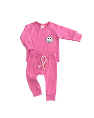 Smiley Bubble Gum Lounge Set, Lucky Panda Kids - RSVP Style