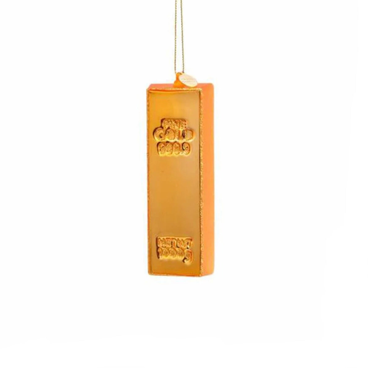 Gold Bar Ornament, VONDELS - RSVP Style