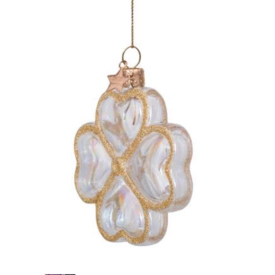 Clover Glass Ornament, VONDELS - RSVP Style