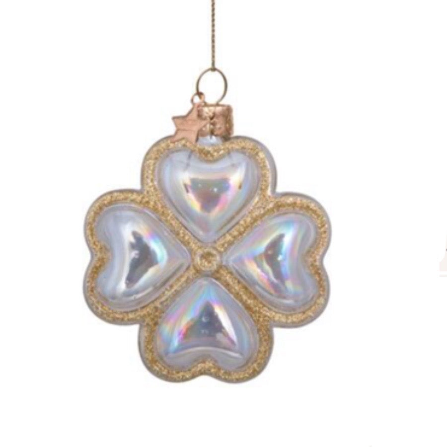 Clover Glass Ornament, VONDELS - RSVP Style