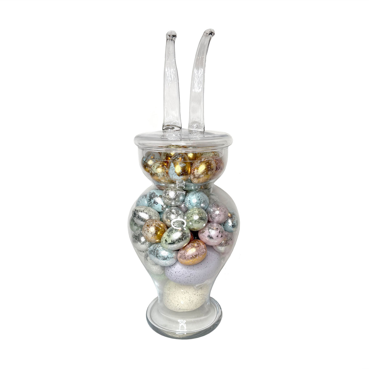 Glass Bunny Ears Jar, RSVP Style - RSVP Style
