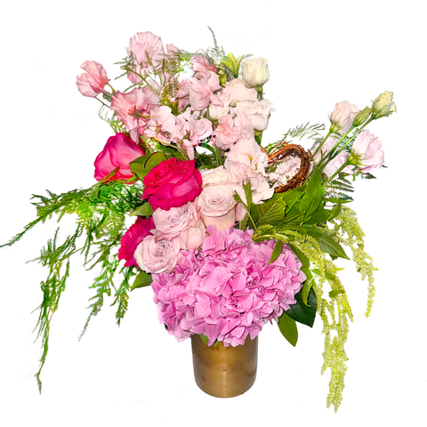 Blushing Blooms, STEMS - RSVP Style