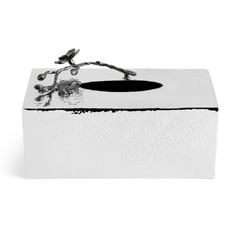 Black Orchid Rectangle Tissue Box, RSVP Style - RSVP Style