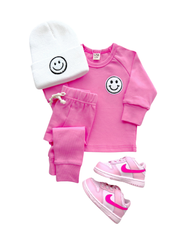 Smiley Bubble Gum Lounge Set, Lucky Panda Kids - RSVP Style
