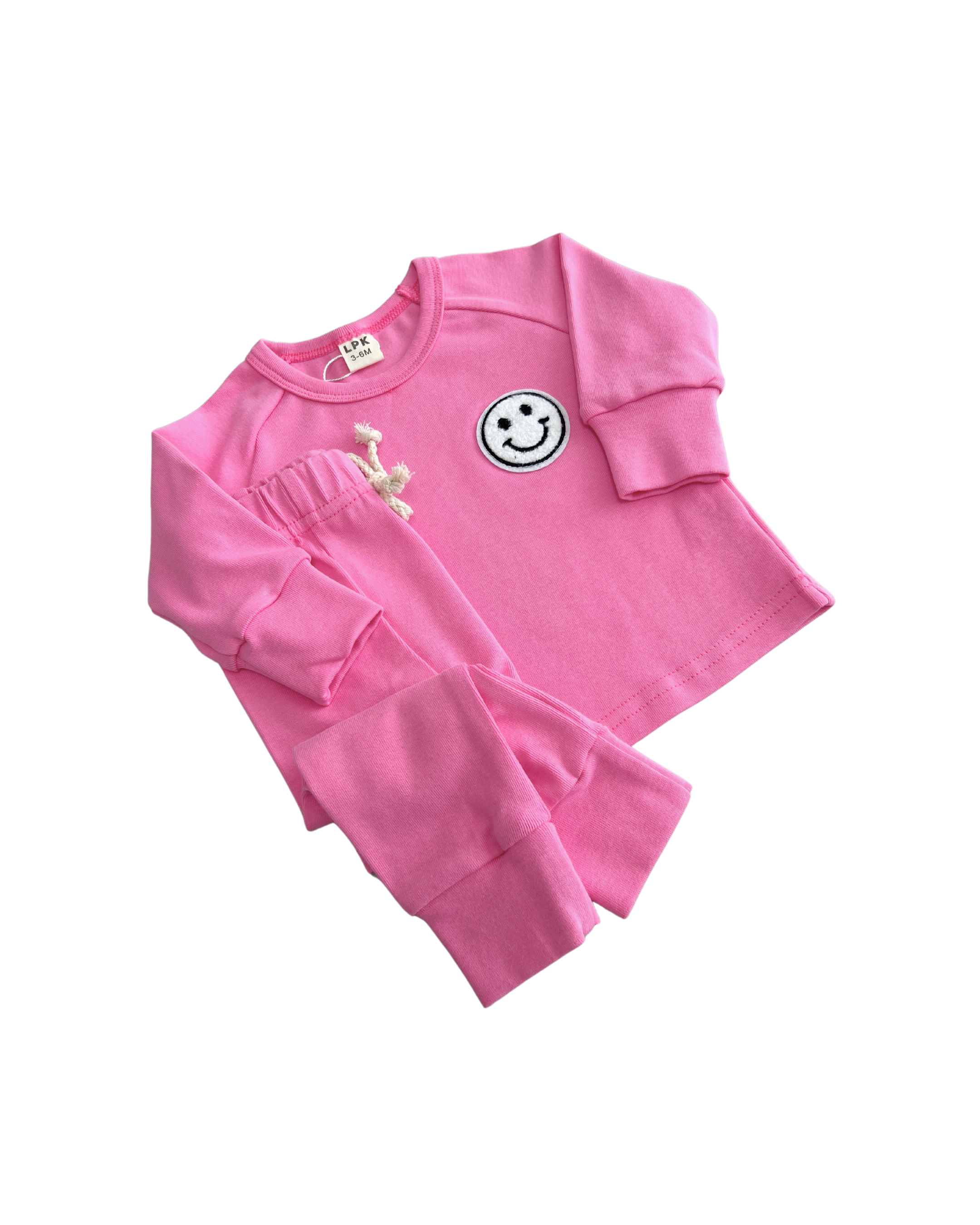 Smiley Bubble Gum Lounge Set, Lucky Panda Kids - RSVP Style