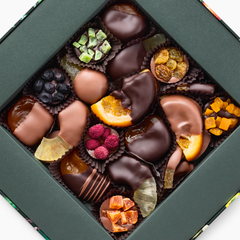 Treasures of the Orchard — Chocolate Fruit Gift Box