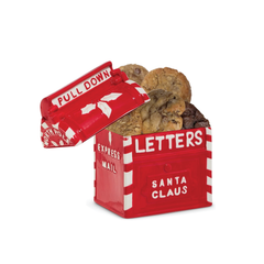 Santa's Mailbox Cookie Jar