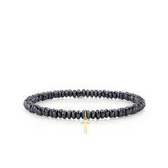 Cross Hematite Bracelet, Sydney Evan - RSVP Style
