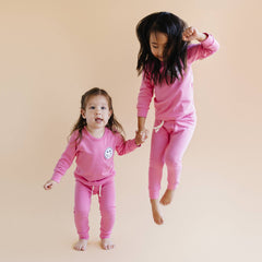 Smiley Bubble Gum Lounge Set, Lucky Panda Kids - RSVP Style