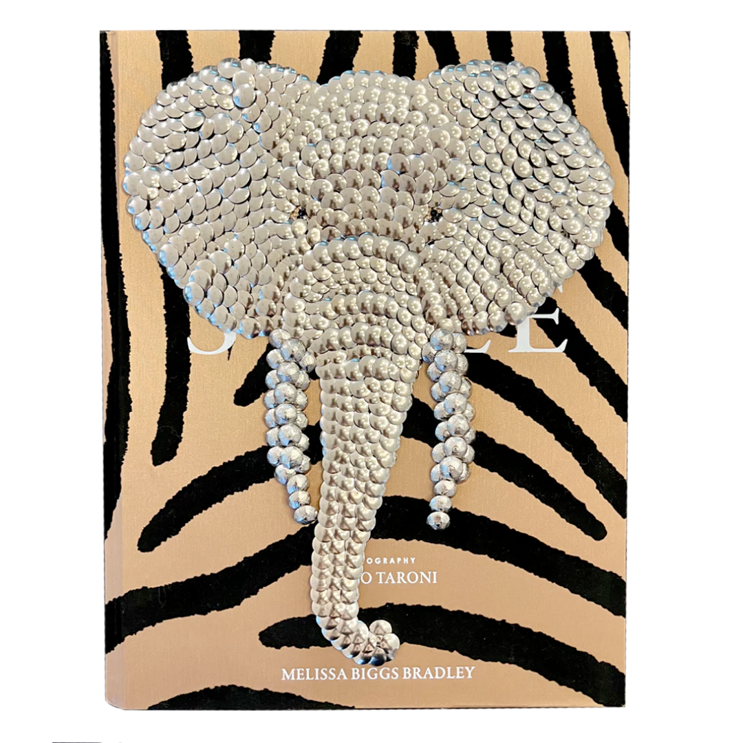 Elephant Studded Coffee Table Book, RSVP Style - RSVP Style