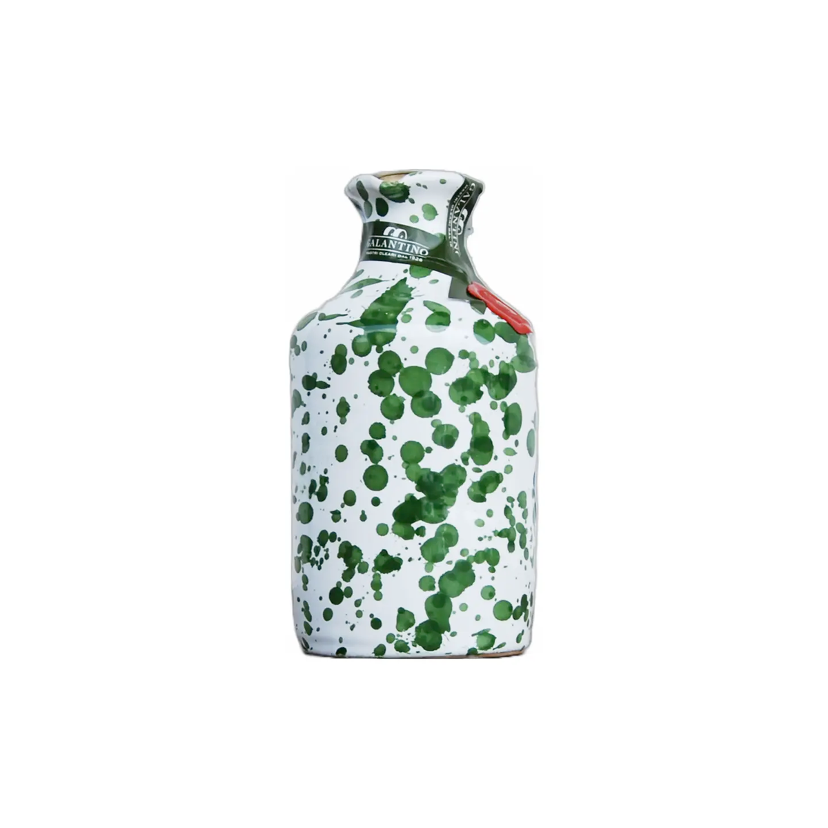Galantino Extra Virgin Olive Oil in Green Spots Ceramic, RSVP Style - RSVP Style