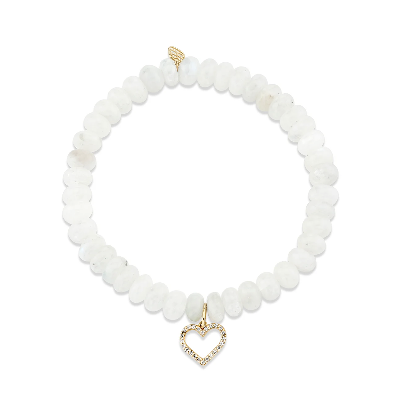 Heart Moonstone Bracelet, Sydney Evan - RSVP Style