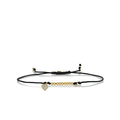 Heart Cord Bracelet