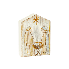 Holy Family Textured Block