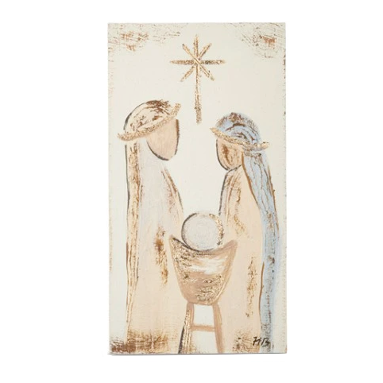 Holy Family Textured Wood Wall Art, RSVP Style - RSVP Style