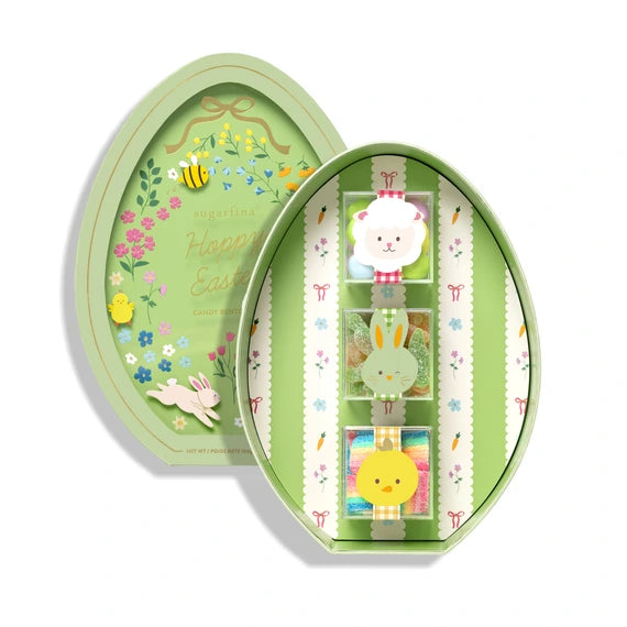 Hoppy Easter 3-Piece Candy Bento Box, SUGARFINA - RSVP Style