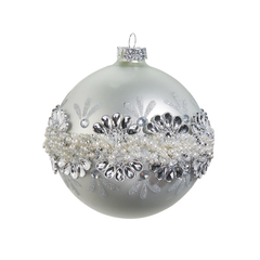 Jeweled Ball Ornament