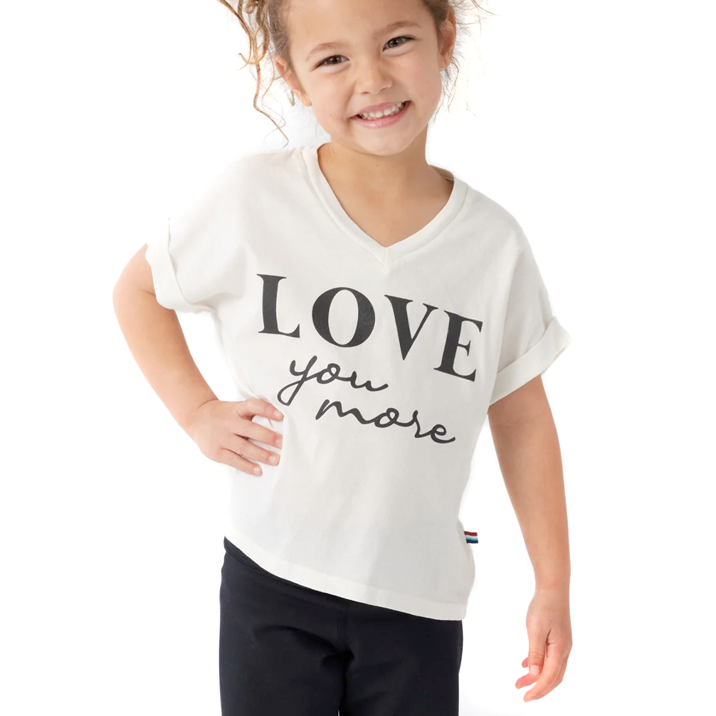 Love You More Rolled Tee, Sol Angeles - RSVP Style