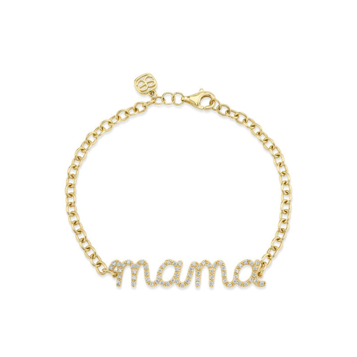 Mama Gold & Diamond Bracelet, Sydney Evan - RSVP Style