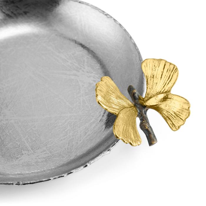 Butterfly Ginkgo Round Trinket Tray, Michael Aram - RSVP Style