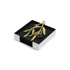 Olive Branch Cocktail Napkin Holder, MICHAEL ARAM - RSVP Style